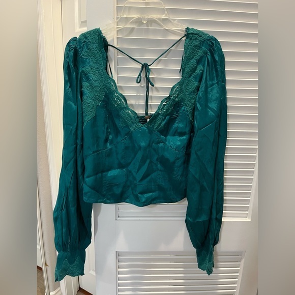 Free people janelle lace top - Picture 2 of 6